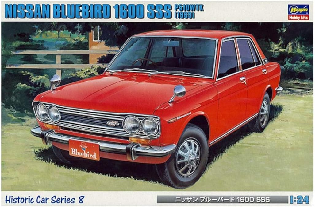 Hasegawa 1/24 Nissan Bluebird (510) 1600SSS 1969 21208