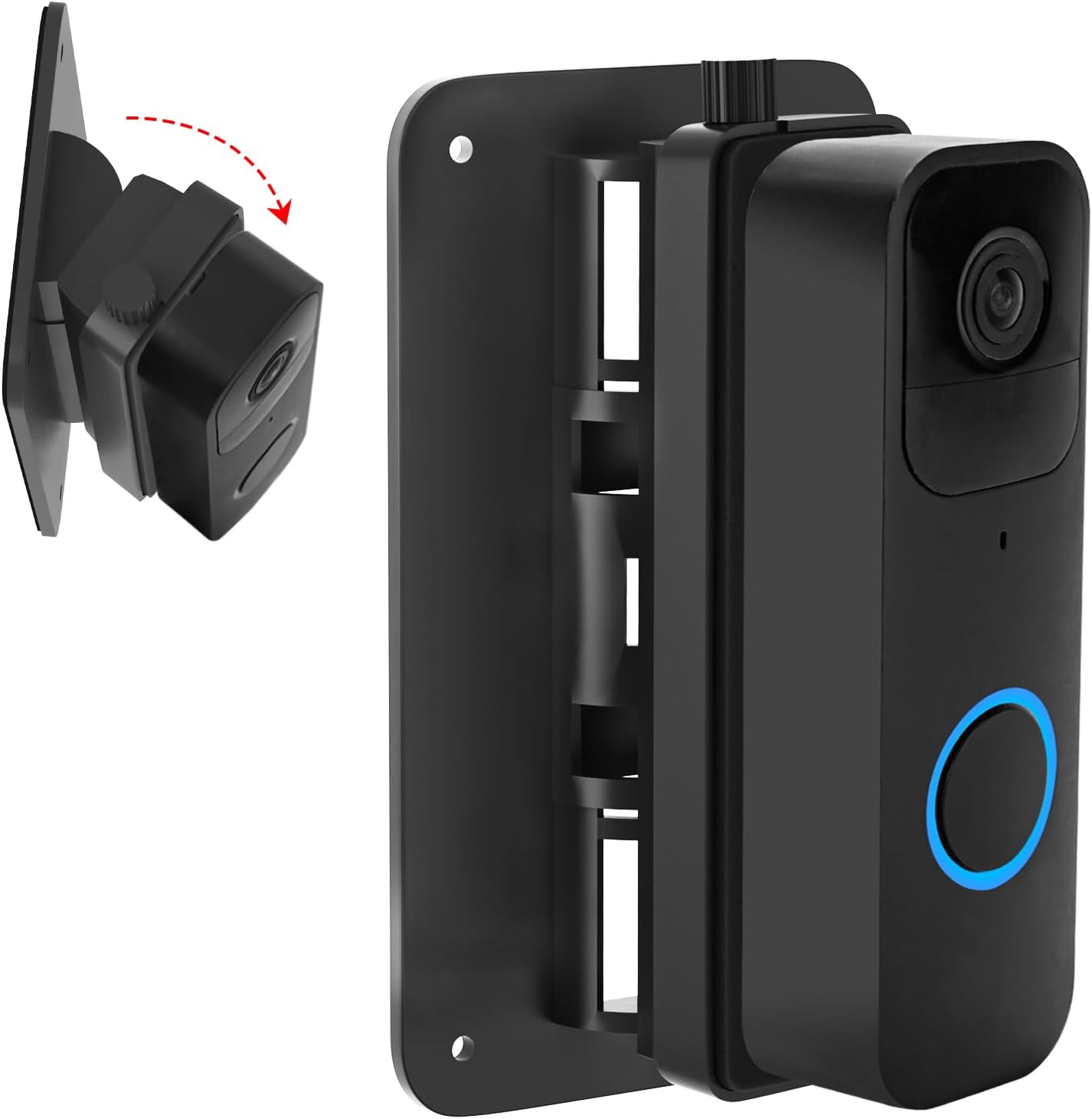 Adjustable Doorbell Mount (30°to 145°) for Google Nest Doorbell Battery/Wired...
