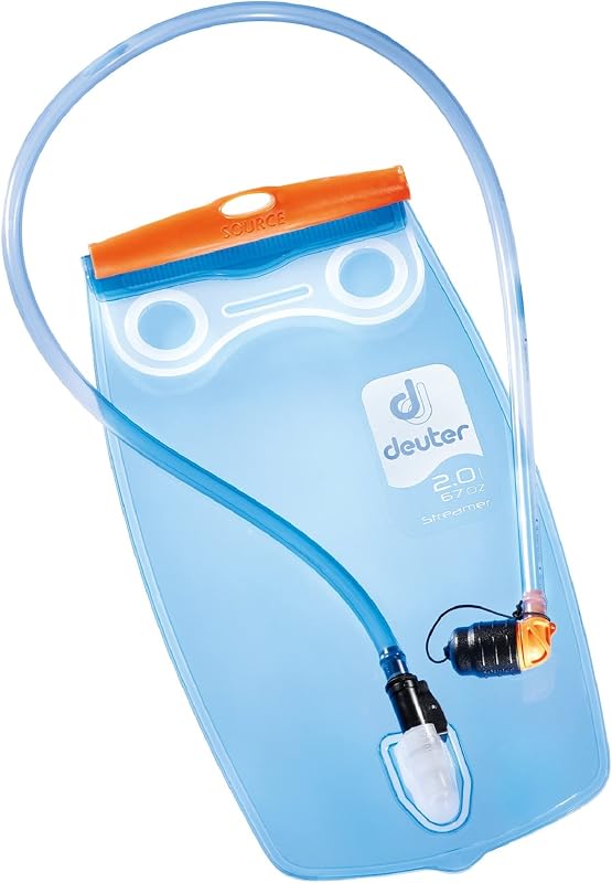 Deuter Streamer Hydration Bladder for Backpacking, Hiking, Road Running, Triathlon and Trail Running - 2.0L