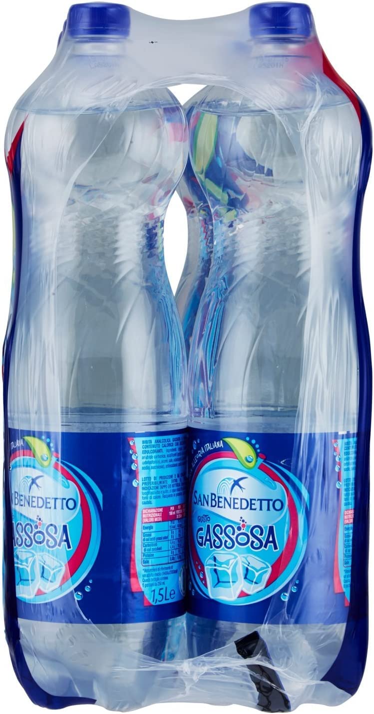 San Benedetto Gassosa - Botellas refrescantes (12 unidades, 1,5 L)