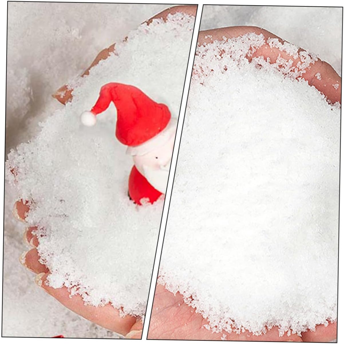 SAFIGLE Simulated Snow Prop Cotton for Christmas Decorations Pack of Fake Snow for DIY Winter for Holiday Atmosphere and Scene Setup