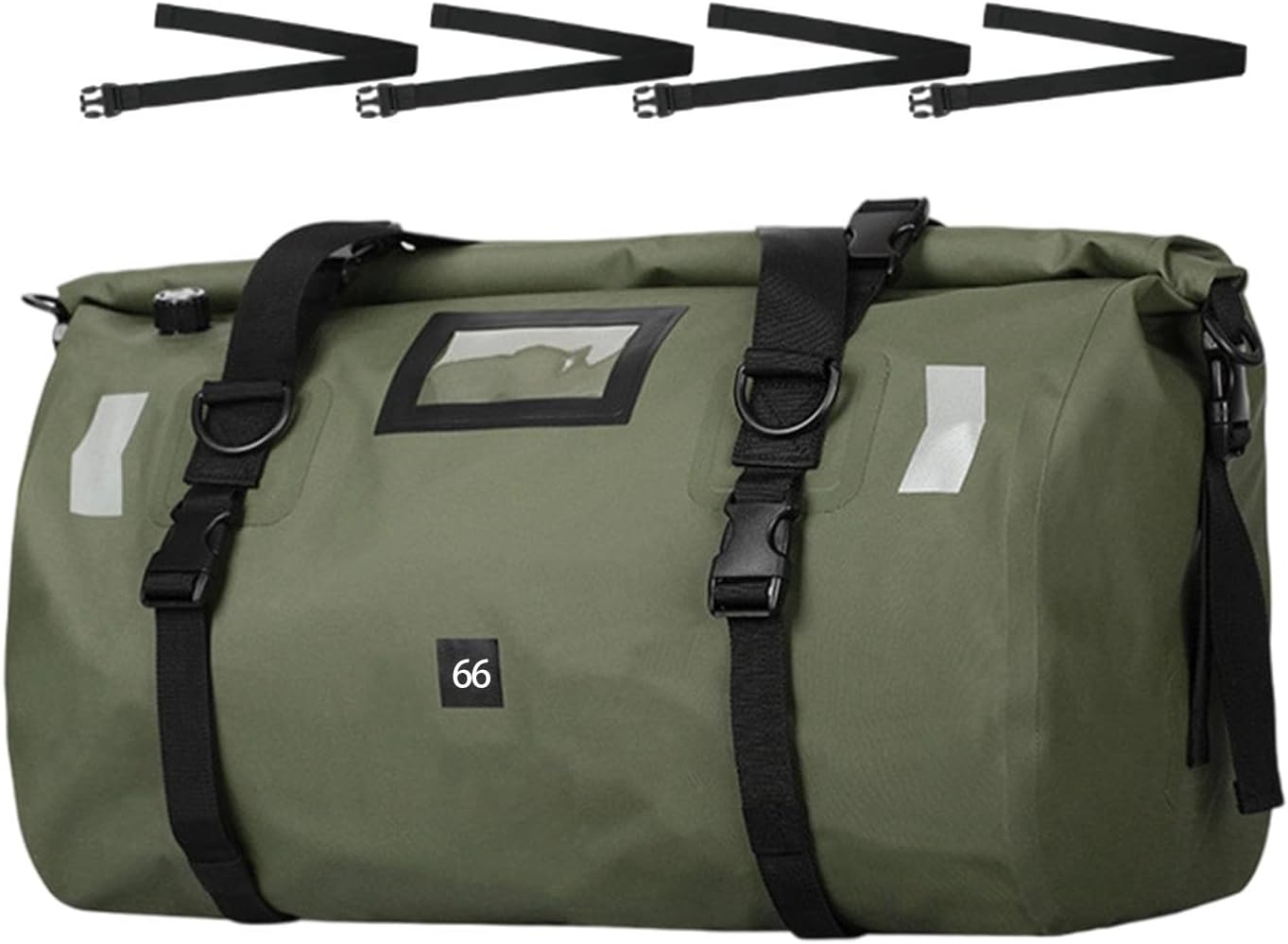 Large Capacity Waterproofed Luggage Bag Oversized Cycling Storage Pack for Outdoor Sports Biking Camping Use Window Waterproo