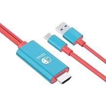 Nintendo Switch ve OLED i in anahtar yuvas , 4K@30Hz, USB C - HDMI adapt r kablosu, Nintendo Switch Dock i in, Type-C'den HDMI d n t rme kablosu, TV projeksiyon ekran  RL5 V i in anahtar