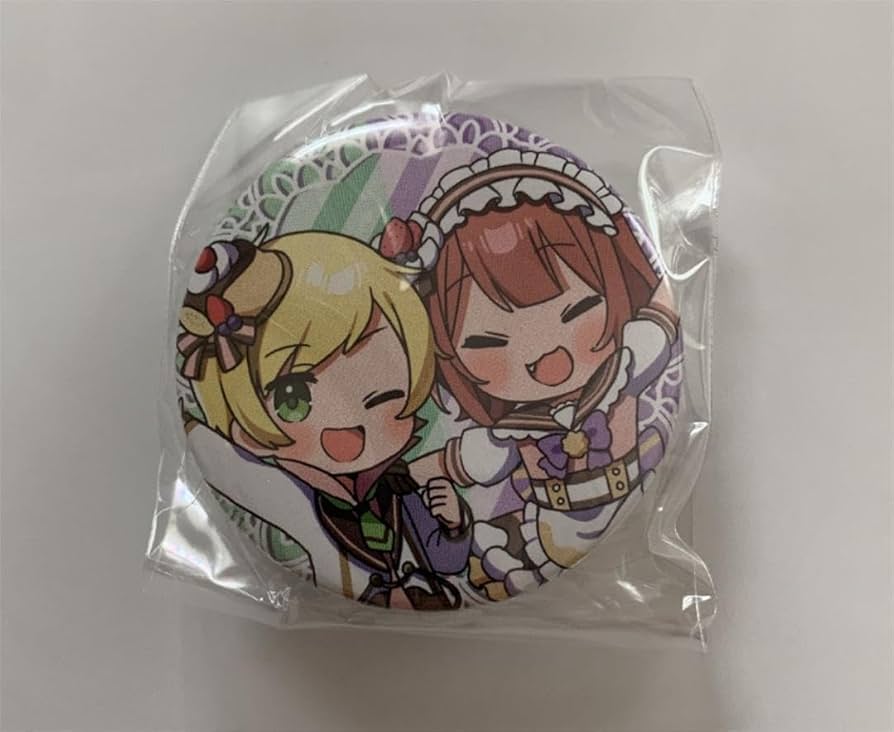 かあいいちゃん 缶バッジ 6時のおやつ かあいいちゃん 缶バッジ 6時のおやつ