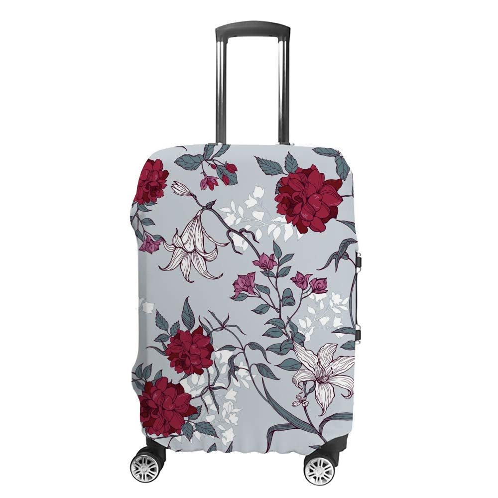 Housse de valise de voyage en polyester résistant poussière 46 à 81 cm - 8