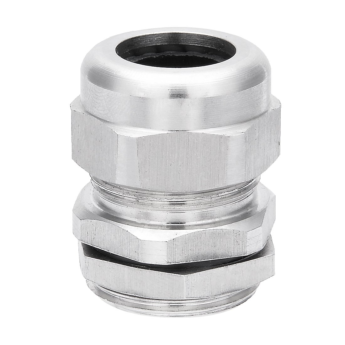 Aexit PG16 Metal Electrical Boxes, Conduit & Fittings Waterproof Connector Fastener Locknut Stuffing Cable Gland Cable Range 10-14mm Thread Conduit Fittings Length 8mm