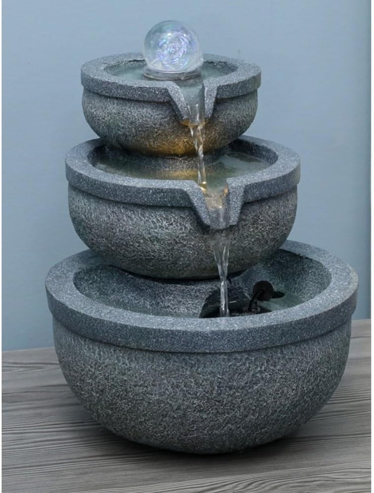 デスクトップ噴水 流れる水が富を生み出す、風水装飾、デスクトップ