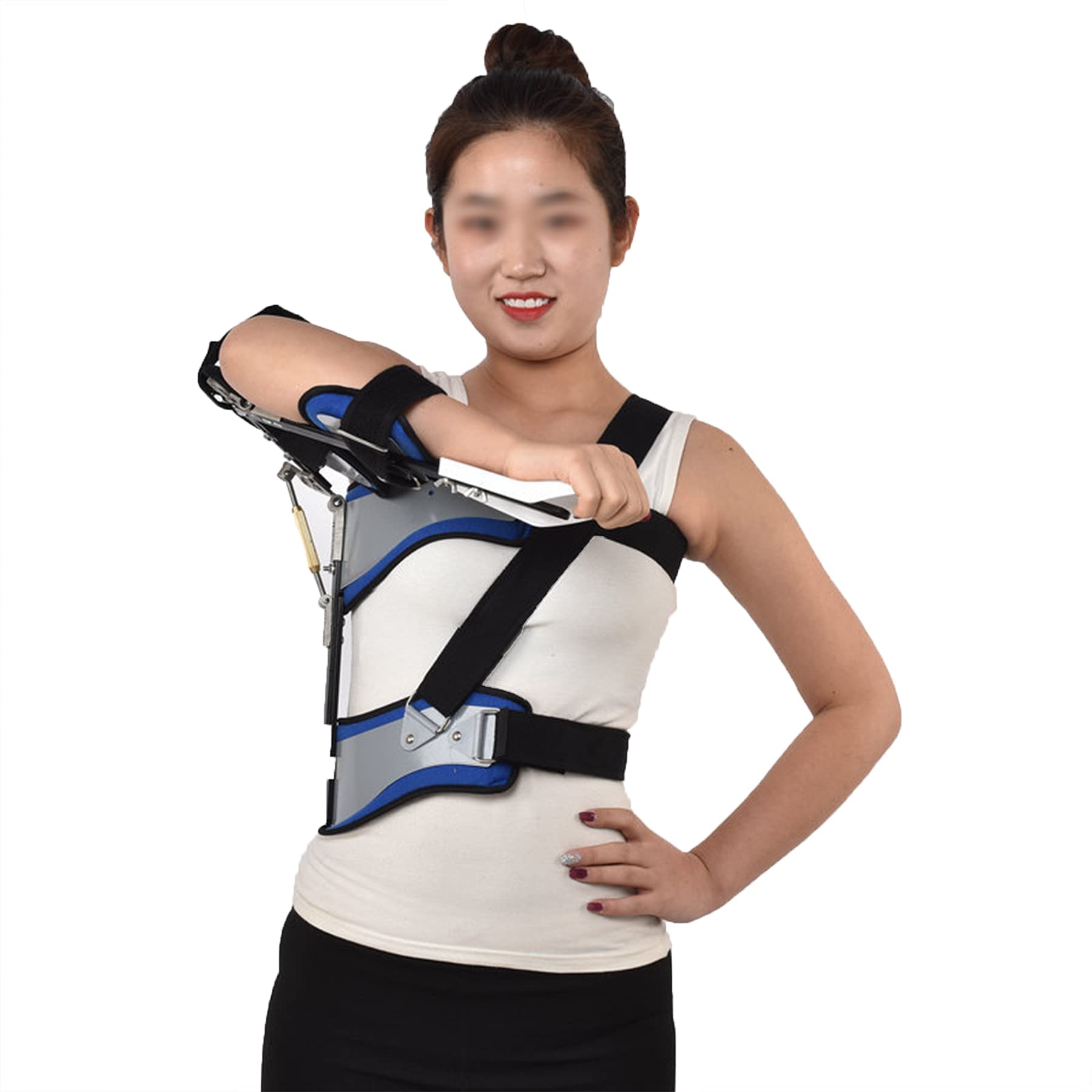 Soporte Abducción Hombro ​para Soporte de Fijación Fractura Humeral Adulto Brazo Roto Fracturados Cabestrillo Brazo Cabestrillo Hombro Inmovilizador Disponible para Mujeres Hombres