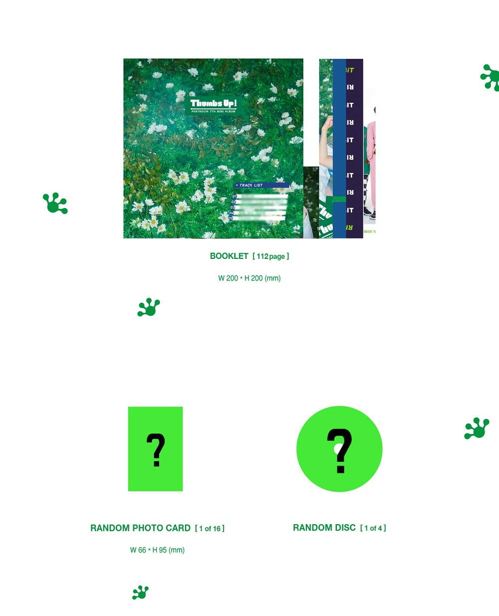 Amazon.com: Pentagon - Thumbs Up! (7th Mini Album) Album : CDs & Vinyl