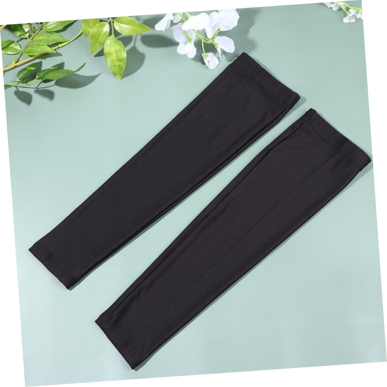 INOOMP 3 Pair Cooling Arm Sleeves for Men and Women UV Protection Skin Cover for Outdoor Activities Like Driving Riding and Camping Black Soft Breathable Viscose