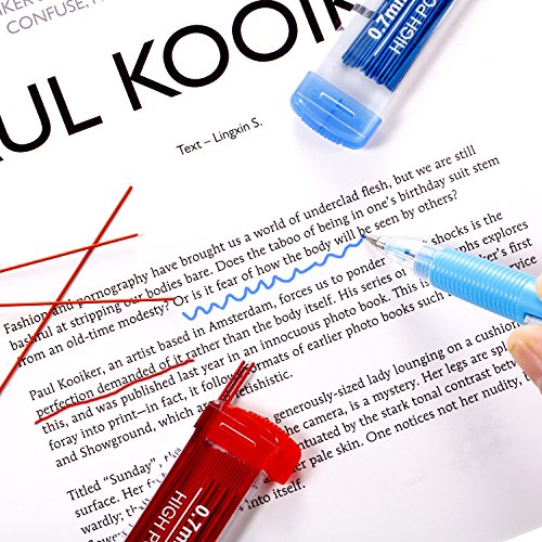 Jovitec Color Refills 0.7 Colored Pencil Refill 0.7 Mm Color Pencil Refill Mechanical Pencil Refills For School Classroom Home Offices, 0.7 Mm Hb, 6 Color Set (360 Pieces) #TOP3