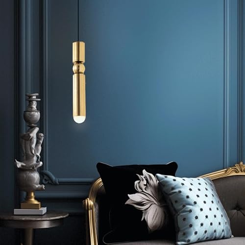 MOD LIGHTING Jetta - Lámpara colgante moderna, lámpara colgante ambiental perfecta para cocina, comedor, sala de estar y dormitorio, luz LED dorada, MOD LIGHTING Jetta - Lámpara colgante moderna, lámpara colgante ambiental perfecta para cocina, comedor, sala de estar y dormitorio, luz LED dorada,