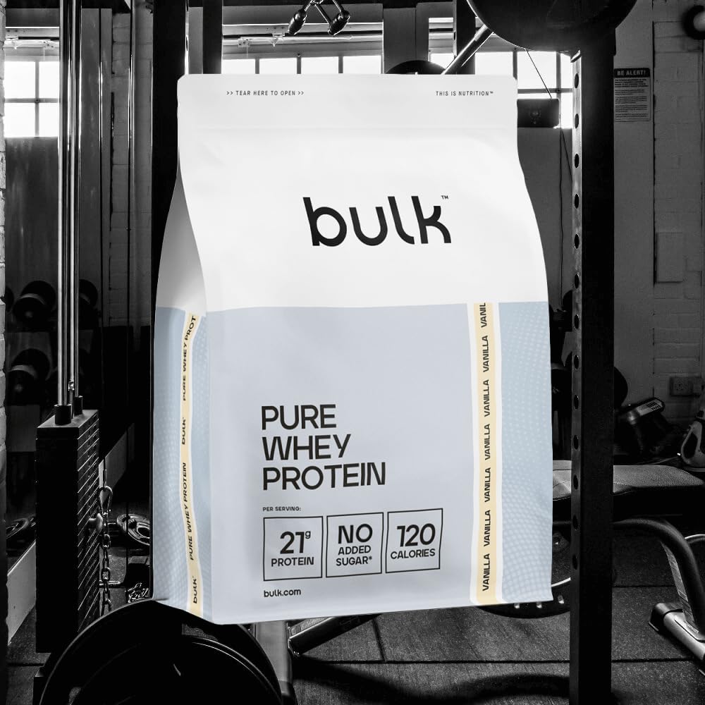 Bulk Pure Whey Protein (900g) Vanille - Protéines - Concentré de protéines de lactosérum
