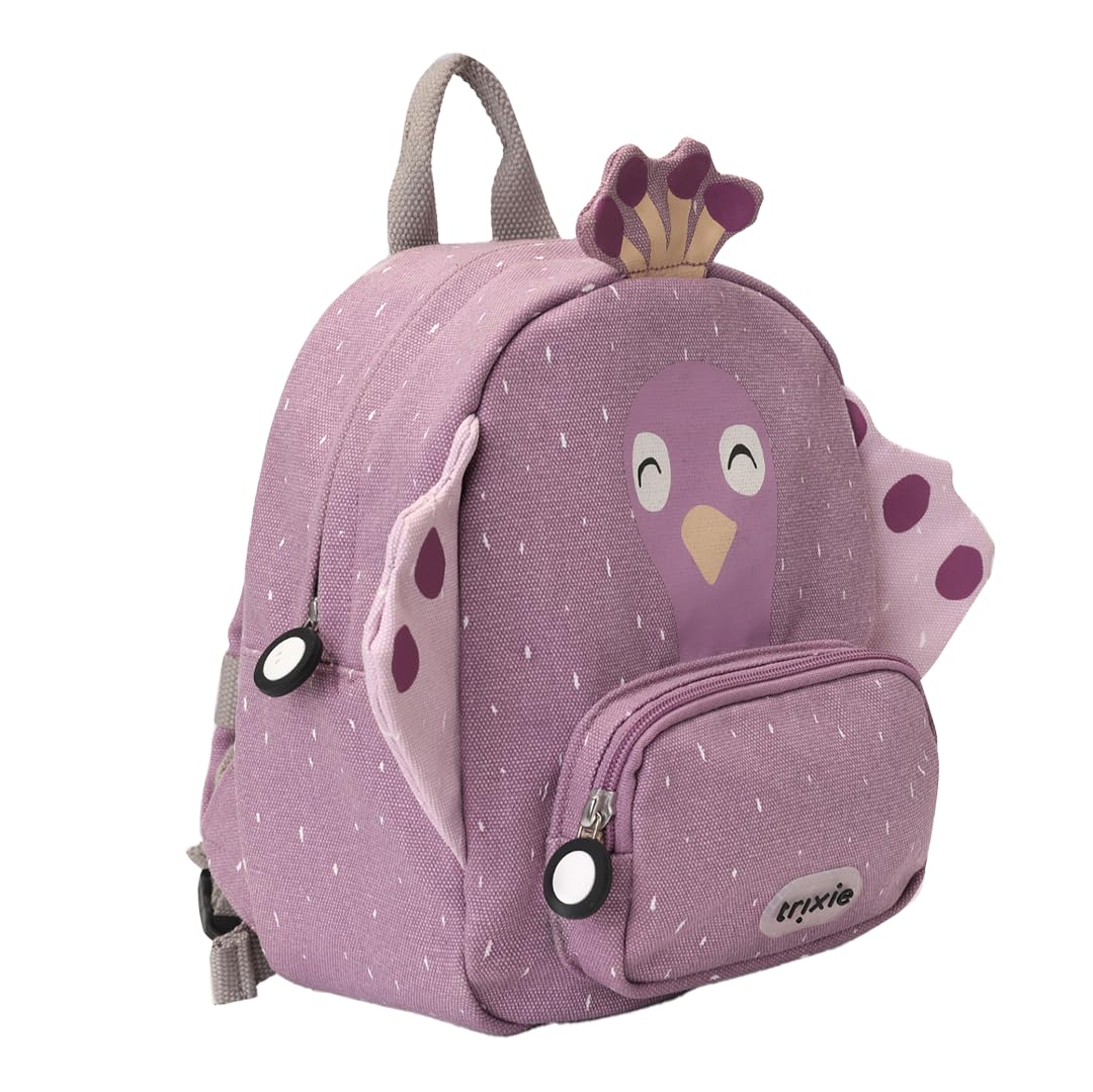 Trixie Mochila escolar pequeña, mochila repelente al agua para niños, pequeña bolsa de gimnasio, primera mochila para niño o niña
