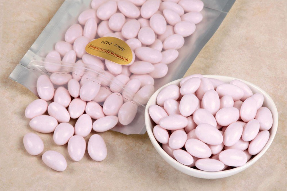 Lavender Jordan Almonds (1 Pound Bag)