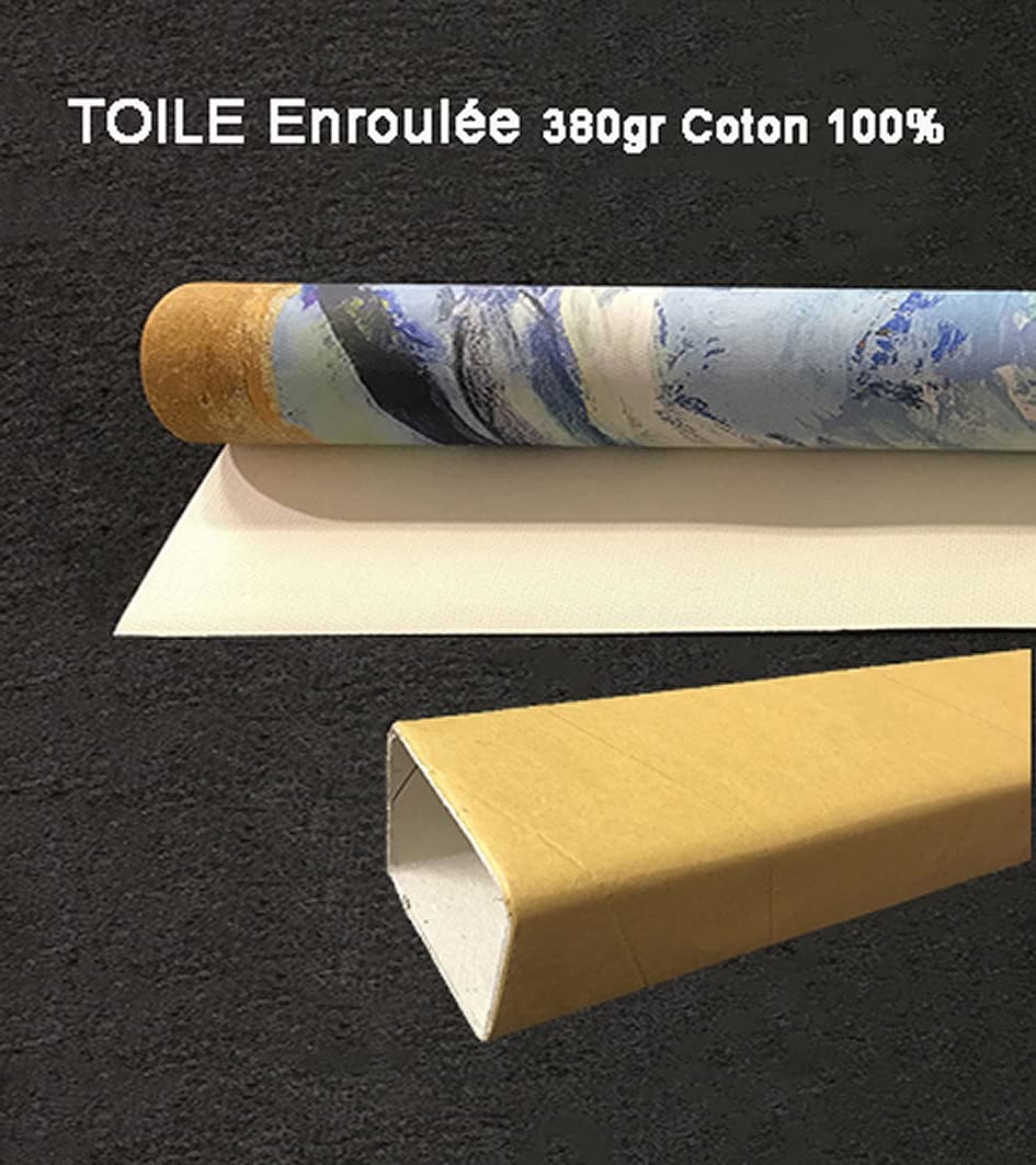 Feeling at home IMPRESSION-D'ART-IMPRIMÉ-sur-TOILE-ENROULÉE Pain au Chocolat et Croissant Joyner Ginny Aliments Portrait Affiche-roulée-pour-cadre-décoration-murale cm_33_X_42