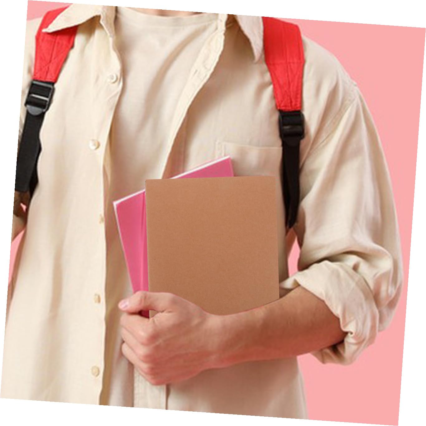 5pezzi Taccuino Con Pagine Bianche Non Righe Copertina Kraft Per Artisti e Studenti Pagine Per Schizzi Disegni e Appunti Per Viaggi e Scuola