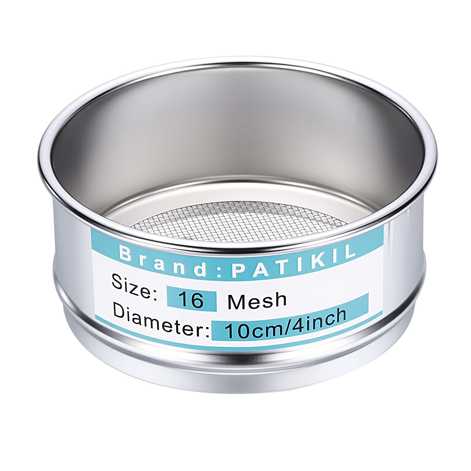 PATIKIL Lab Sieve 200 Mesh(0.075mm) 7.9"(20cm) Diameter Sifting Screen — Amazon image 25