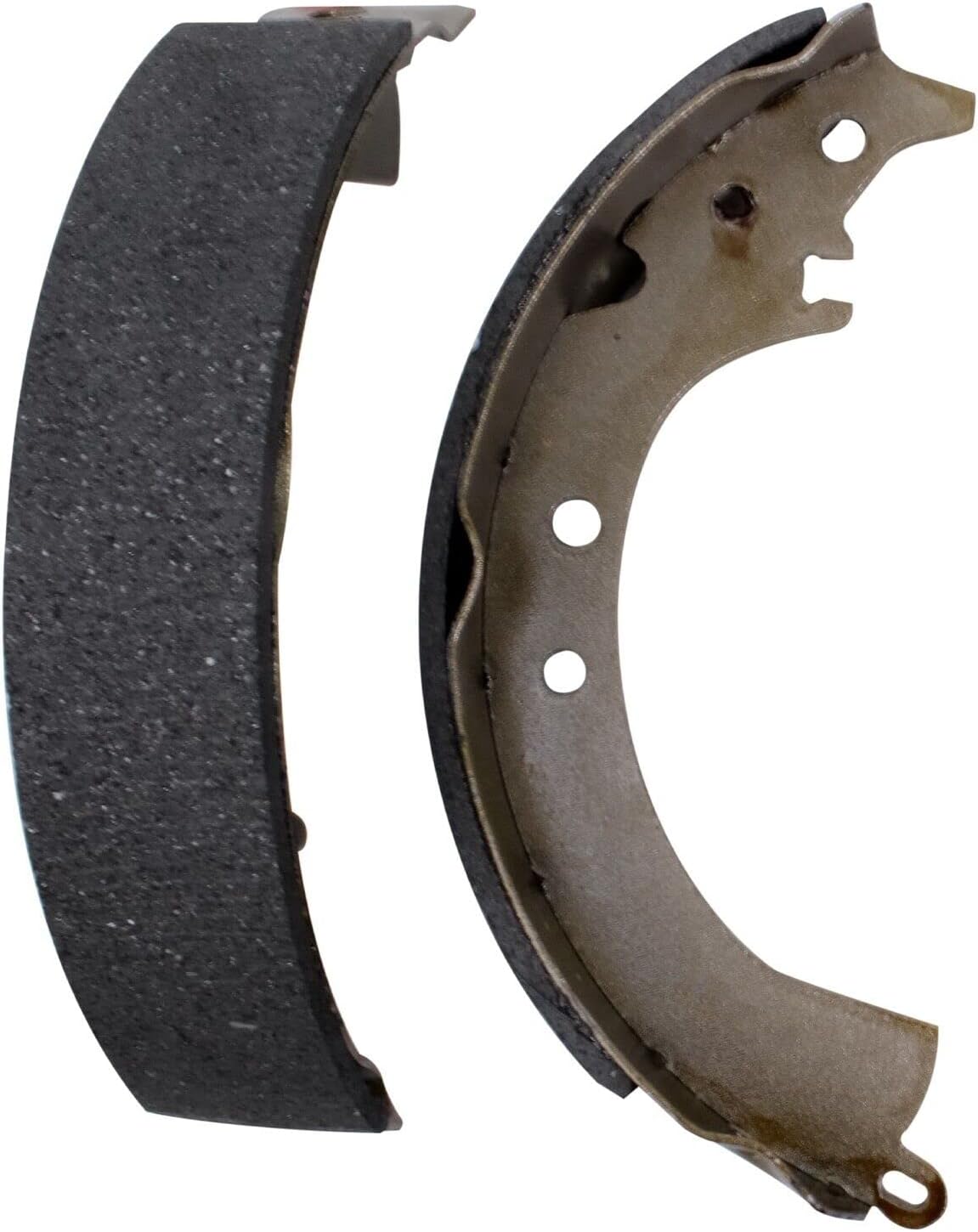 Detroit Axle - Rear Brake Shoes for 1987-2004 Toyota Camry 1999-2003 Solara 1996-2002 RAV4 1983 Celica [Rear Drum Brakes], Semi-Metallic Brake Shoes Replacement