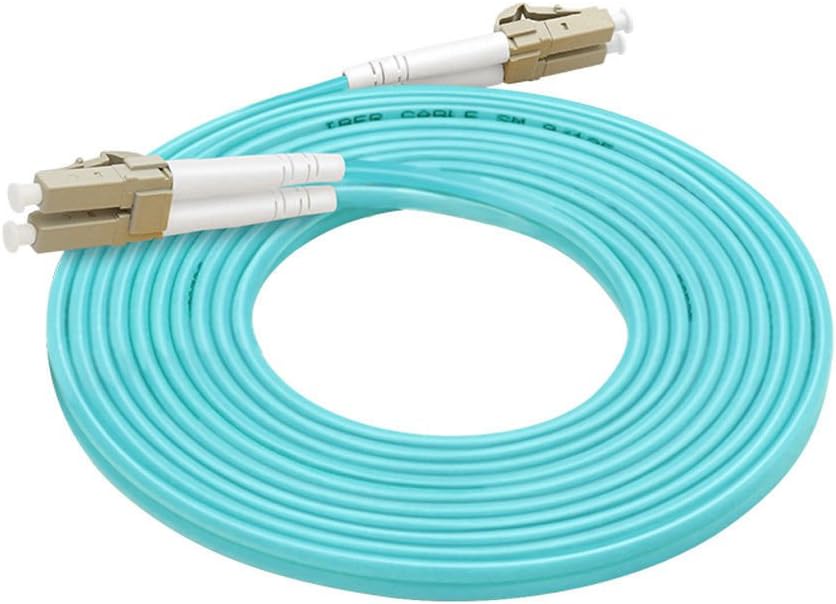 LC to LC OM3 50/125 Duplex Multimode 2.0mm/3.0mm Fiber Optic Patch Cable (50m, 2.0mm)