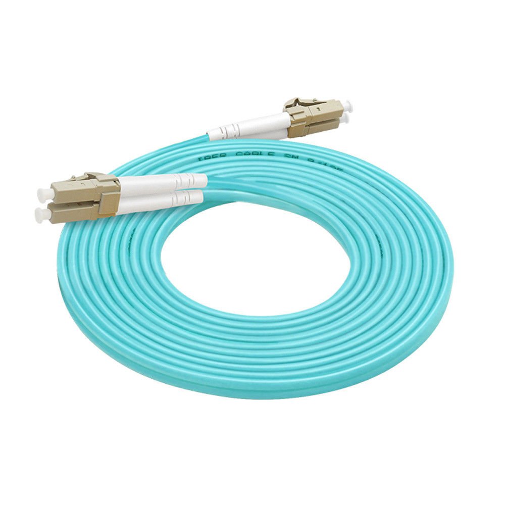 Câble fibre optique OM3 LC-LC 10G doté d'une structure duplex 45 m - 4