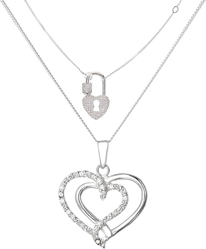 Miniatura 4 de Cierre en forma de corazón, mosquetón de cobre con bloqueo de llavero, mosquetón para collares, aretes, joyería, fabricación de bricolaje, plata