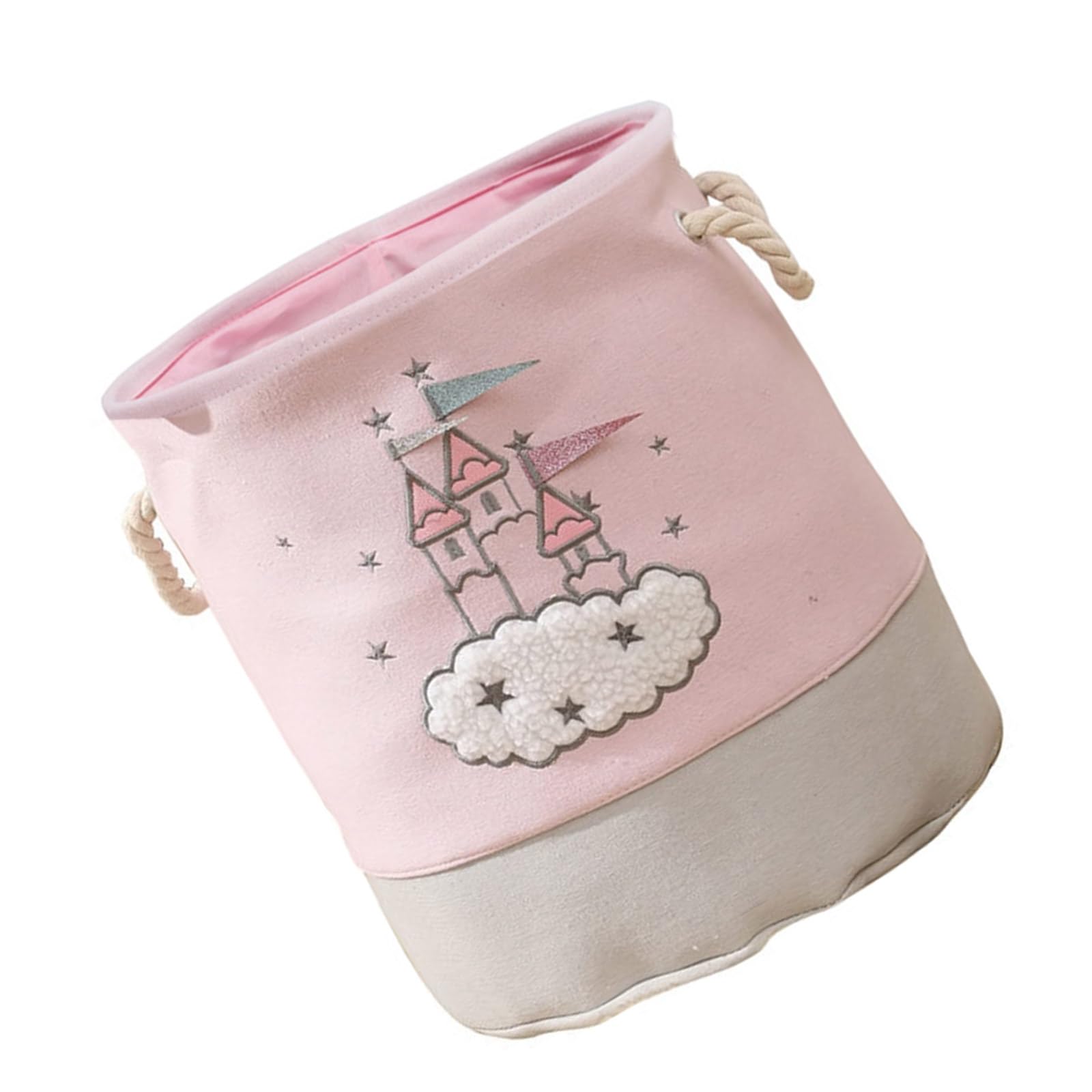 Mekalero Foldable Laundry Storage Basket Large Capacity Laundry Hamper Dirty Clothing Holder with Handle Clothes Organiser