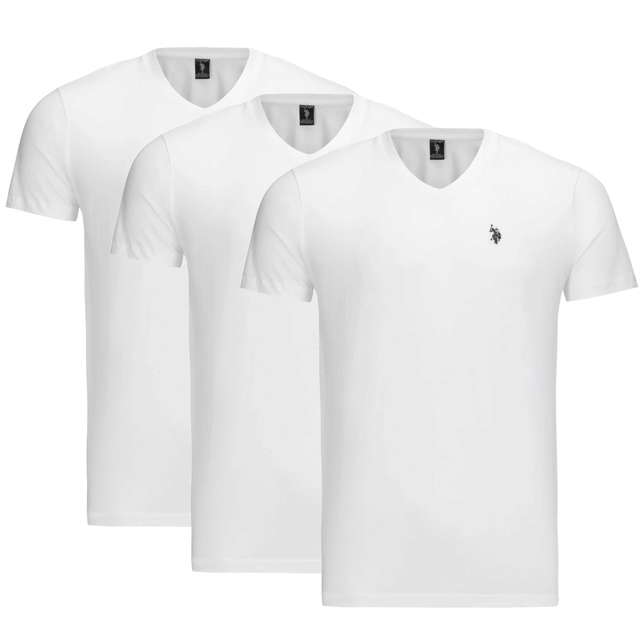 U.S. Polo Assn. Men's Solid V‑Neck T-Shirt