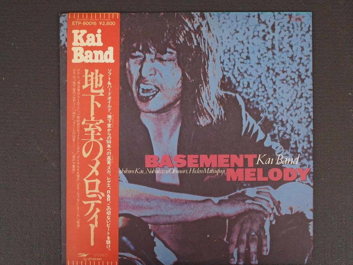 甲斐バンド 地下室のメロディ CD 甲斐よしひろ なぜか空気扱いのアルバム。40年以上経ったいま、ちゃんと聴いて