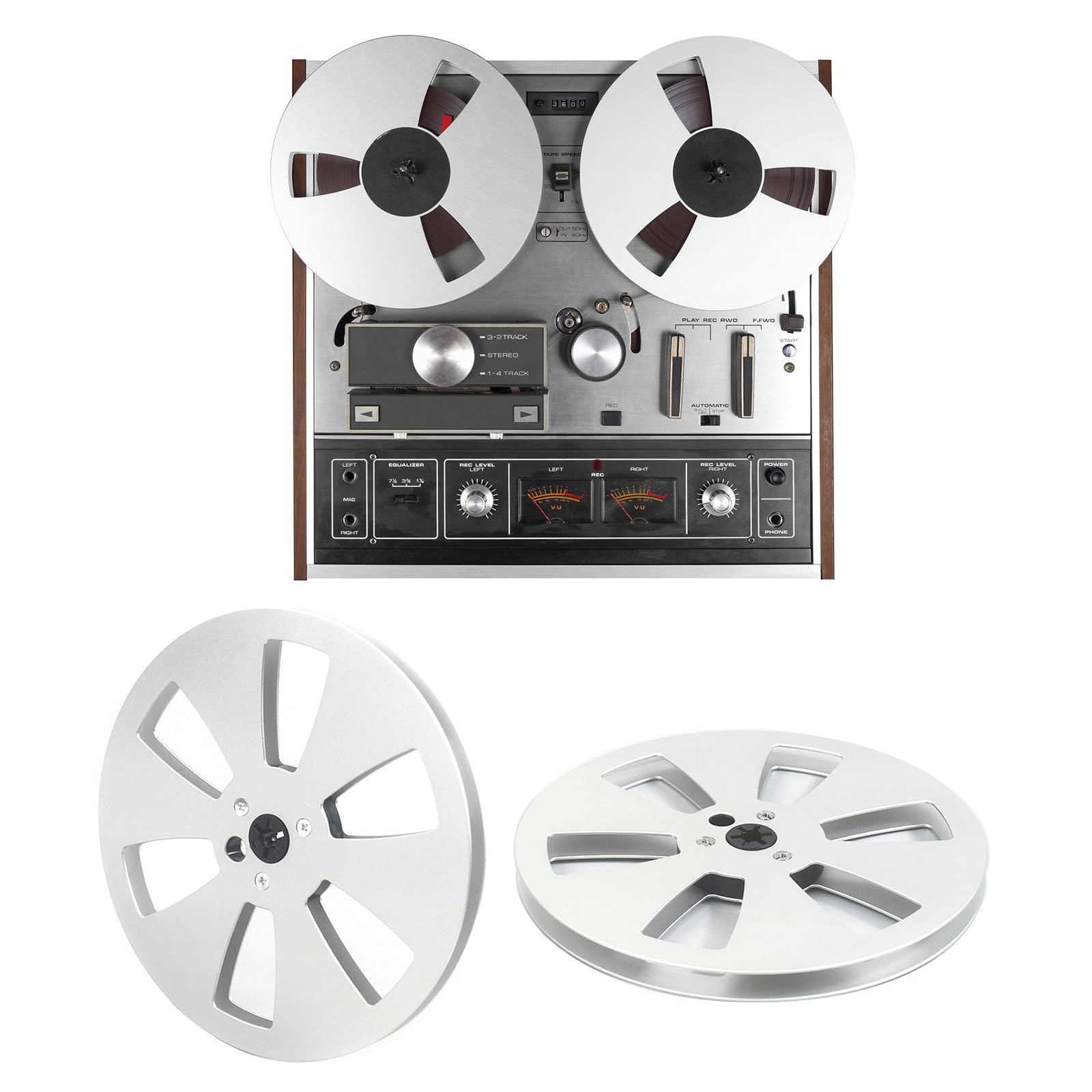 Amazon | 交換用 7 インチアルミ録音巻取りリール 1/4 