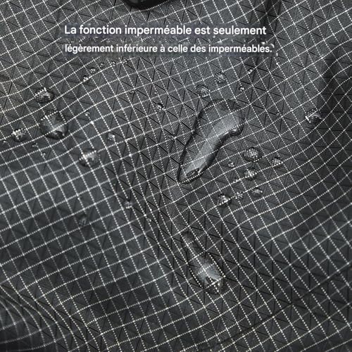 Sac à dos de voyage et randonnée 60L imperméable mixte