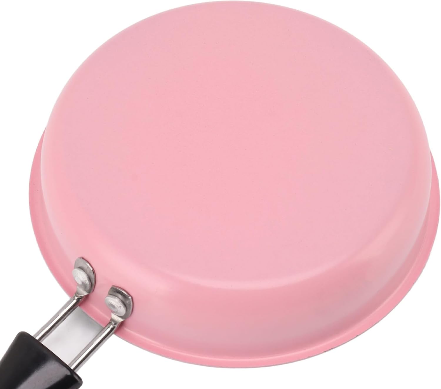 Non Stick Frying Pans Stainless Steel Skillet Small Omelet Pans Calibre 4 Inch(4 Inch, Pink) - Image 7