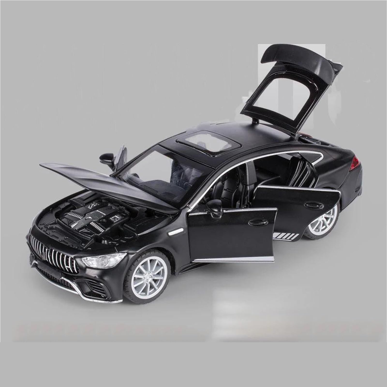 BANKOTO Diecast Car 1:32 For Benz For AMG GT63 Alloy Diecast Sports Car Model Pull Back Ornaments Collect Collectible Model(Black)