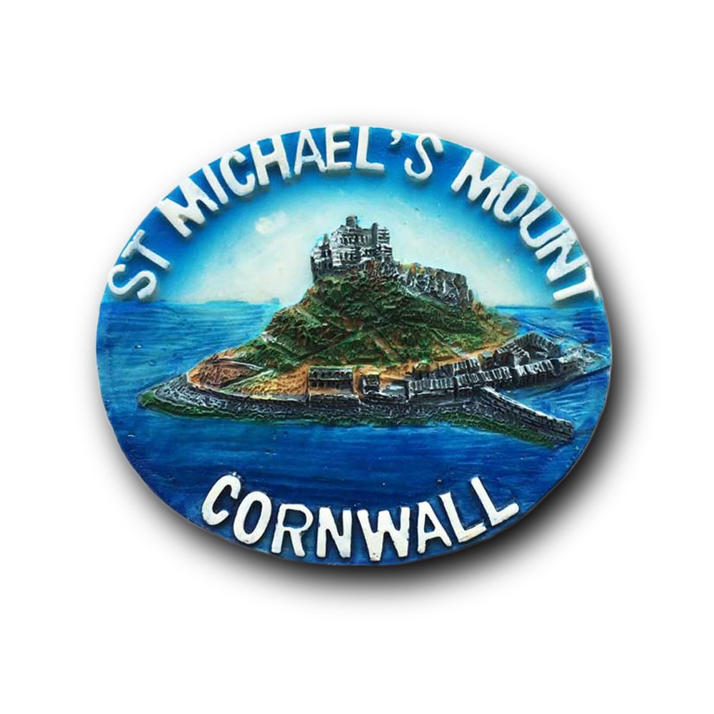 Wedarego Blue Cornwall Uk Refrigerator Magnet 3D Travel Sticker Souvenirs,Resin Home & Kitchen Decoration,England Uk Fridge Magnet From China