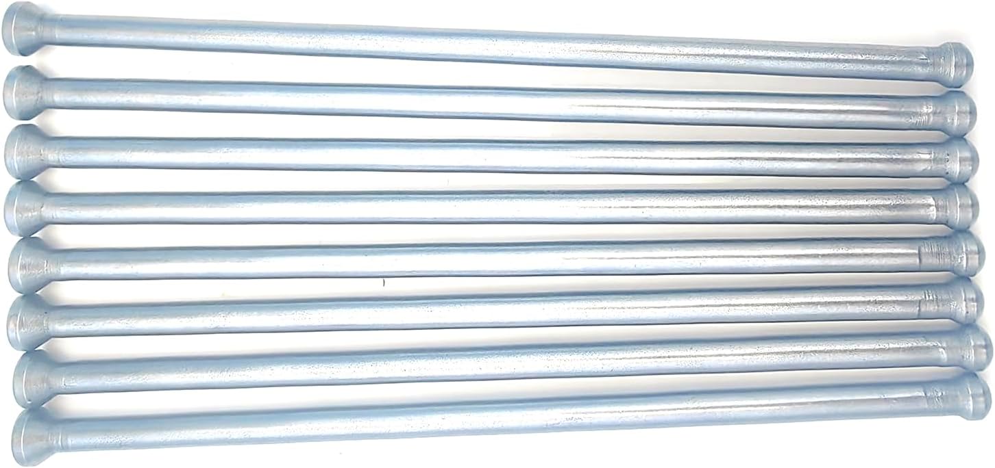 New 8PCS Pushrods 02109085 Fits for Deutz F2L1011 F3L1011 F4L1011 F2M1011 BF4M 1011F F3L1011F F4L1011F