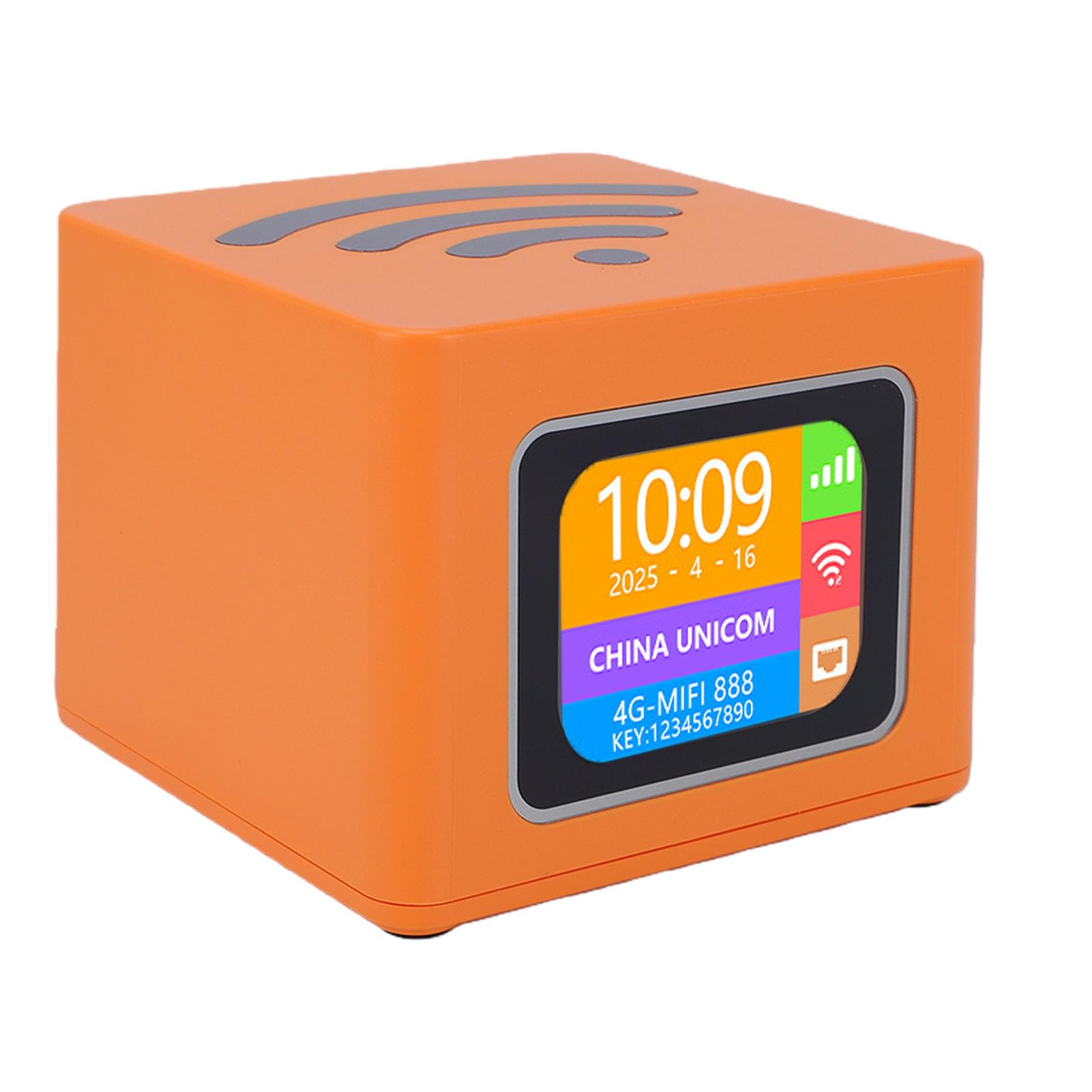 Kompakter 4G-LTE-WLAN-Router mit Langer Akkulaufzeit, Unterstützt 32 Geräte für Reisen und den Einsatz Im Freien