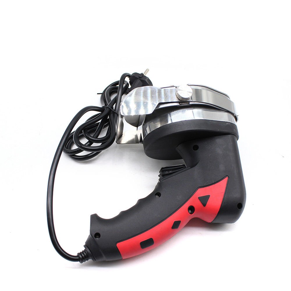 Couteau à Kebab Électrique - Silencieux, Épaisseur de Coupe Réglable de 1 à 8 mm, 80 W, 220 V