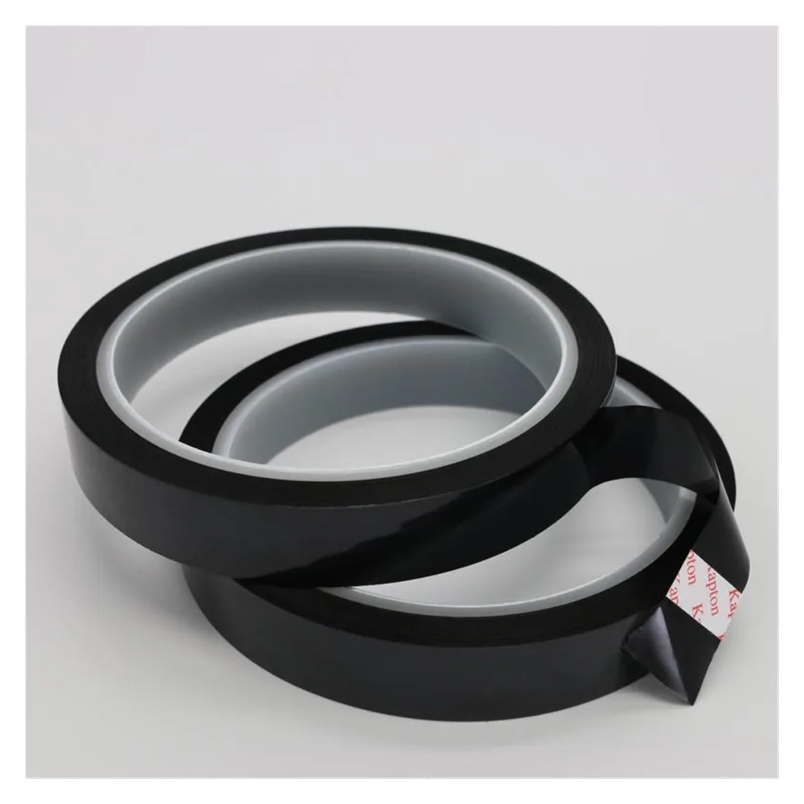 Cinta adhesiva de poliimida negra resistente al voltaje, con sombreado mate y resistente a altas temperaturas.(33M_0.05MM_35.0MM)
