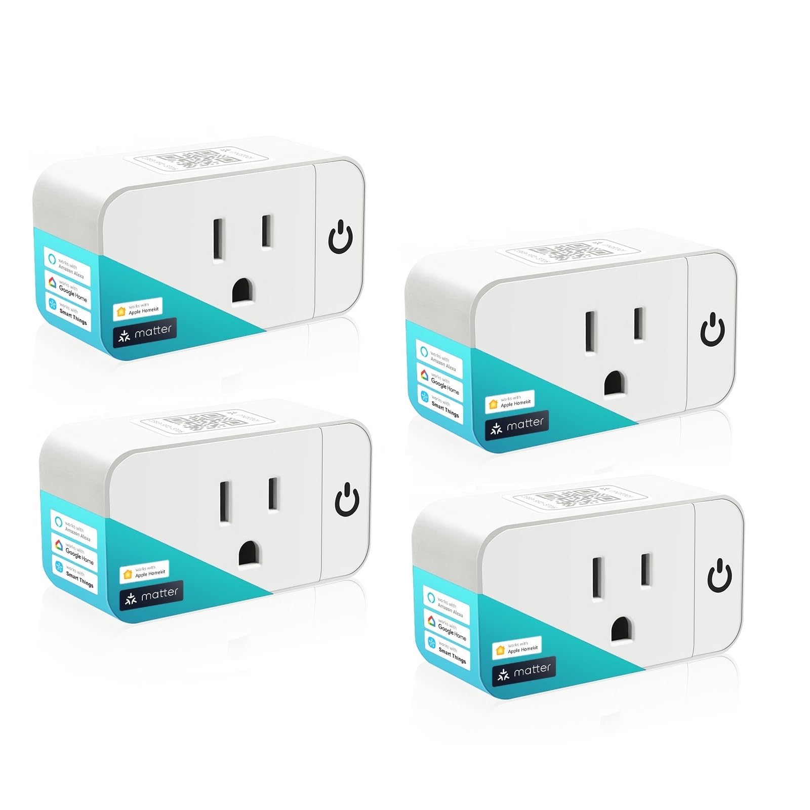 Matter smart plug for apartments showing renter-friendly smart home connectivity