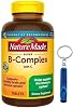 PRIME VITACARE Nature Made Super B-Complex, 460 Tablets Bundle Whistle Keychain for Outdoor