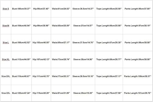 Miniatura 3 de Conjunto deportivo de 2 piezas para mujer conjunto casual de manga larga para otoño casual holgado conjunto de pantalones deportivos