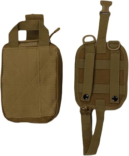 Miniatura 2 de Molle Tactical Rip Away IFAK bolsa de estilo militar, equipo médico de primeros auxilios, resistente al agua