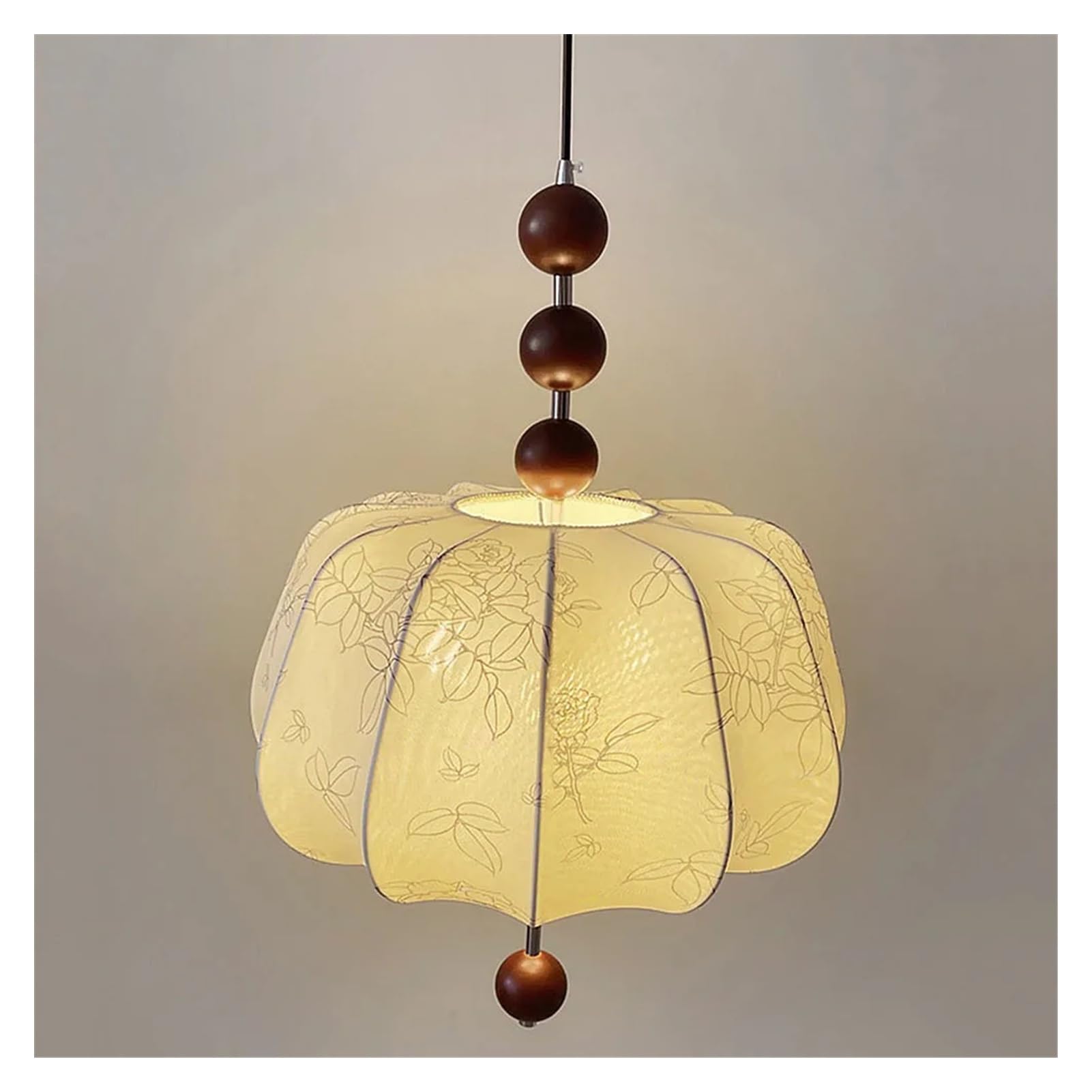 Lustre en tissu médiéval français pour éliminer la lumière agressive du bureau