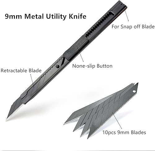 Miniatura 4 de Kit de herramientas de vinilo para envolver el automóvil, kit de herramientas de tinte de película de ventana con escobilla de borde de automóvil,