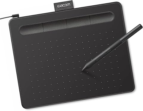 Wacom Intuos Small Wired Graphics Drawing Tablet with Pen and Software