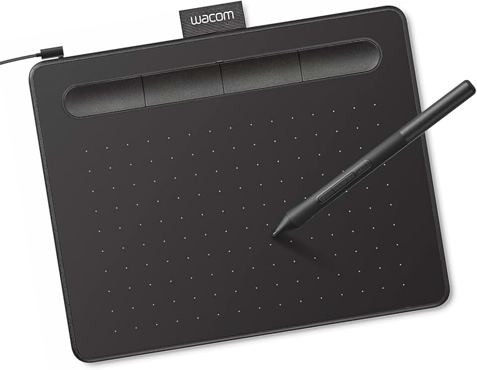 Wacom Intuos Creative Mesa Digitalizadora, Preto, Pequena, CTL4100