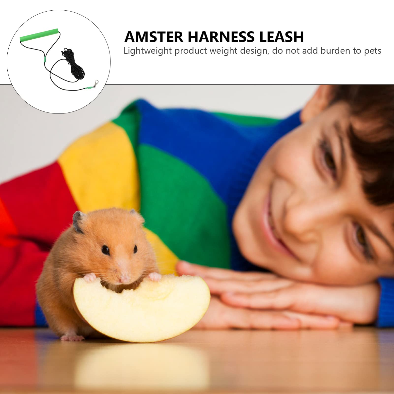 FOMIYES 2piezas Arnés para Aves Cuerda De para y Hamsters para Paseos y Entrenamiento De De