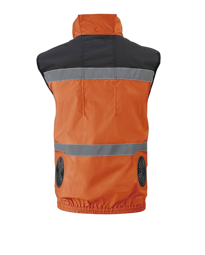 空調服　NSP 半袖　XL N.COOL レッド　赤 NSP 空調服Nクールウェア 上部ファンモデルベスト NC-1122-8