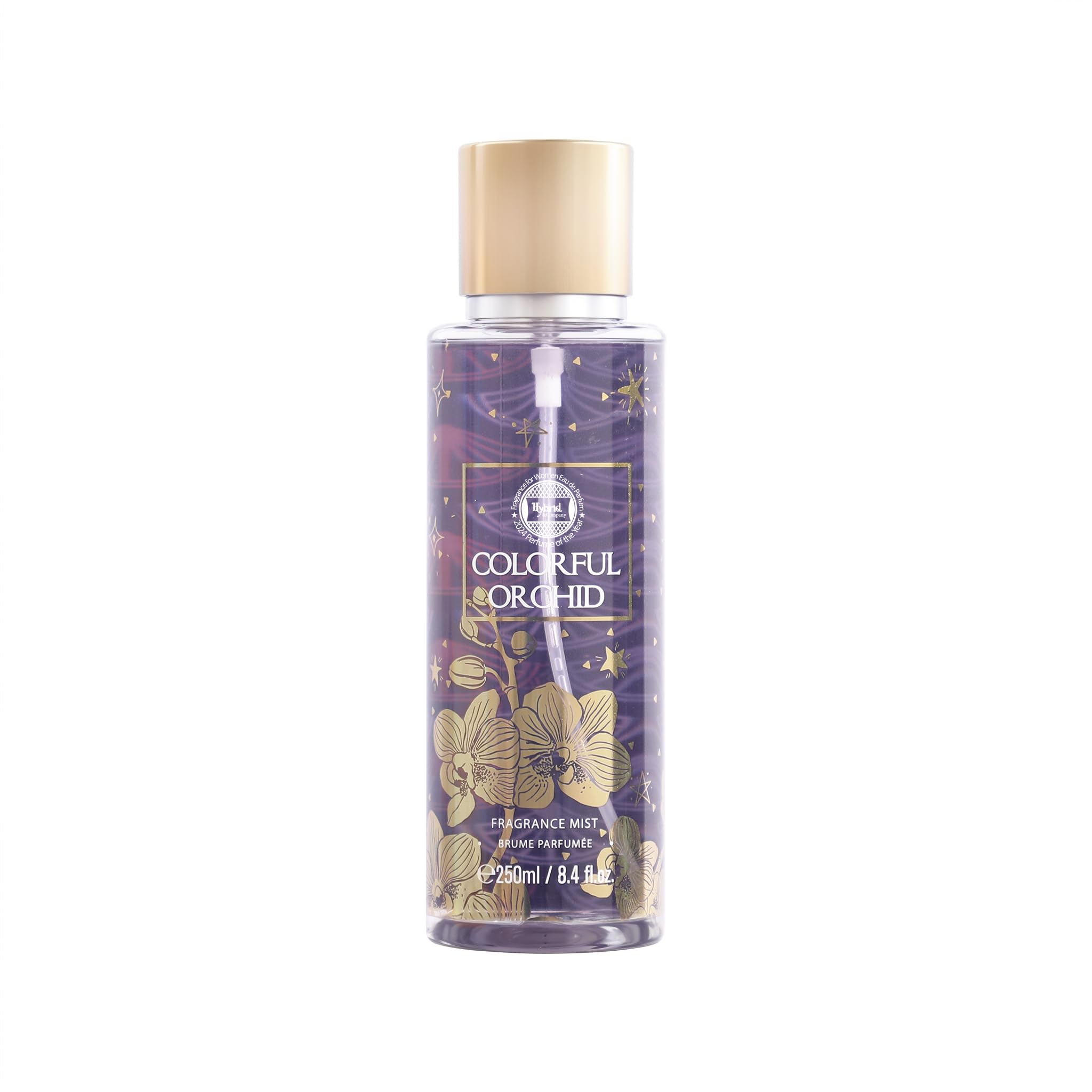 Hybrid & CompanyWomen Colorful Orchid Body Fragrance Mist Brume Parfumee 250Ml