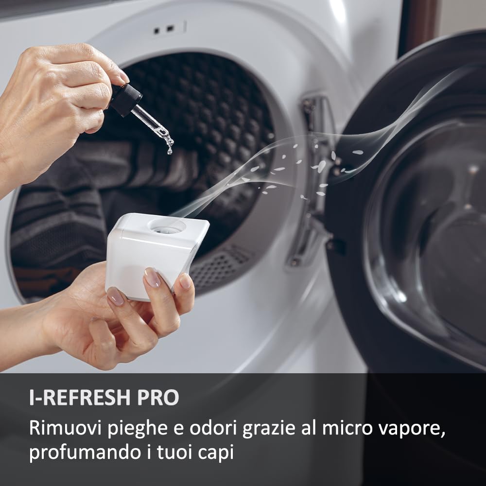 Haier X Serie 11 Asciugatrice 9 Kg, Libera Installazione, Carica Frontale, Classe A+++-10%, 5 Livelli d'intensità, Ultra Reverse, Partenza Programmabile, Vapore, 85x59,5x69,5 Bianca - HD90-A3Q397U1-S